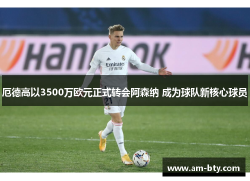 厄德高以3500万欧元正式转会阿森纳 成为球队新核心球员